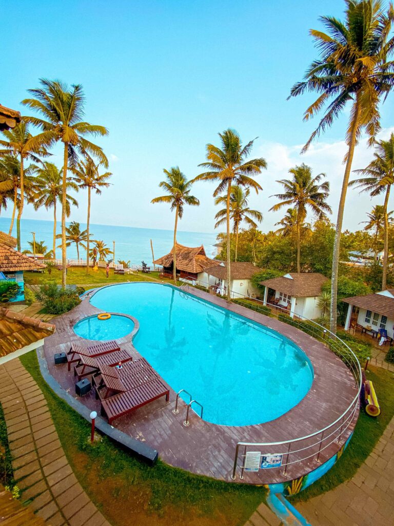 varkala resorts with pool